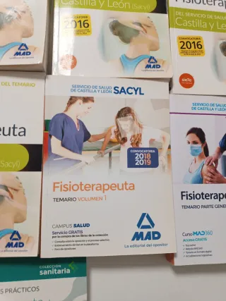 Libros oposiciones fisioterapia castilla y león