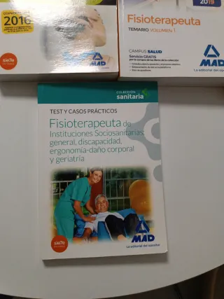 Libros oposiciones fisioterapia castilla y león