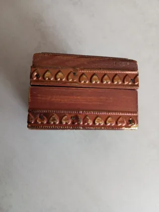 Cajita madera artesanal Lisboa