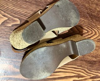 Sandali "Spartanas " Zeppa Beige Donna