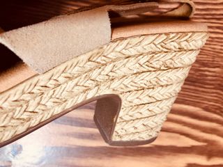 Sandali "Spartanas " Zeppa Beige Donna