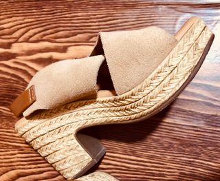 Sandali "Spartanas " Zeppa Beige Donna