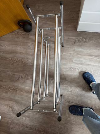 Zapatero Plegable Acero