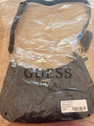 Bolso Guess Noelle Negro Nuevo Original
