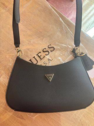 Bolso Guess Noelle Negro Nuevo Original