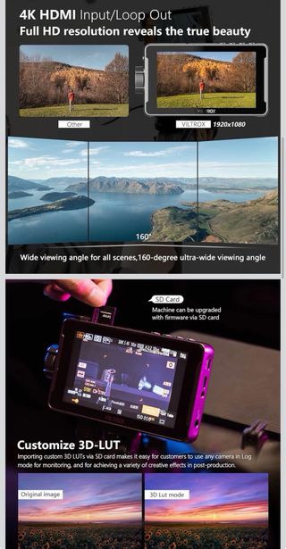 Viltrox DC-550 Monitor Fotográfico HD 5.5