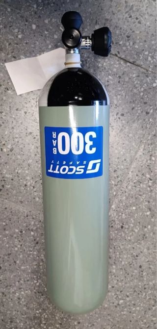 Botella de buceo Scott 300 BAR