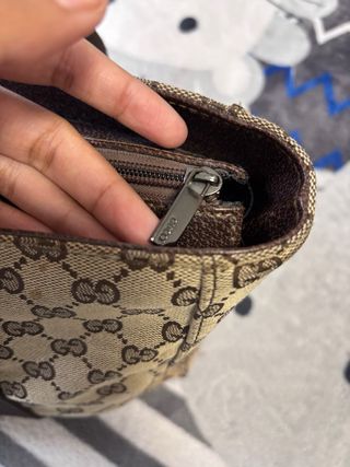 Bolso Gucci Marrón y Beige