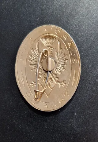 Insignia Guardia Civil Tráfico 1950 post guerra