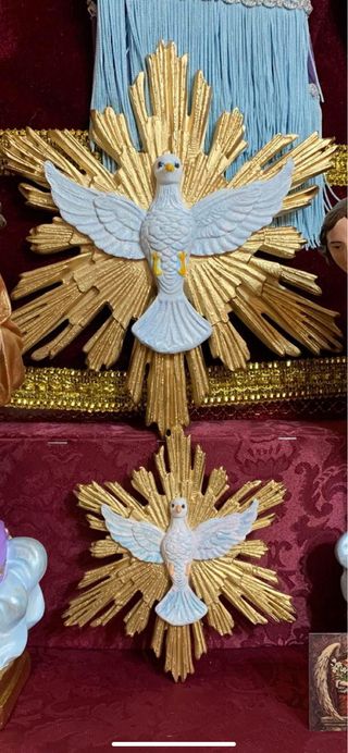 Resplandor Espíritu Santo Paloma Dorada