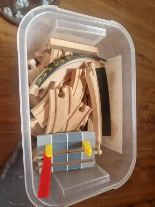 Tren de madera KidKraft Construction