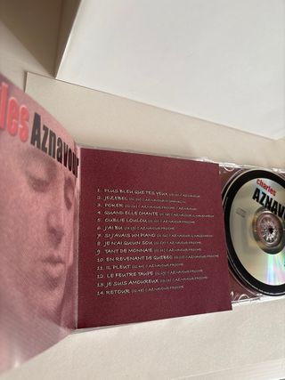 CD música Charles Aznavour nuevo 14 canciones
