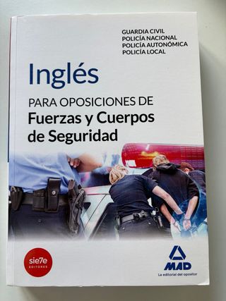 Inglés para oposiciones de Fuerzas y Cuerpos de...