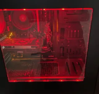 Torre Gaming Ordenador Negra y Gris