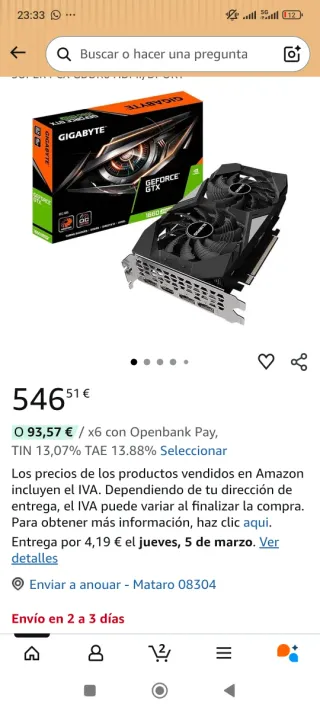 Torre Gaming Ordenador Negra y Gris