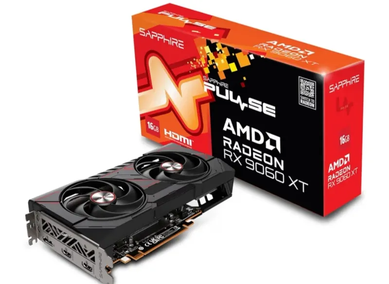 Sapphire RX 9060 XT 16GB Tarjeta Gráfica afbeelding 2