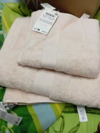 Juego de toallas de algodón de Zara Home