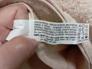 Juego de toallas de algodón de Zara Home