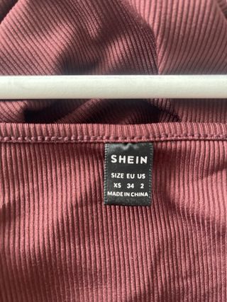 Vestido SHEIN nudo frontal fruncido lateral