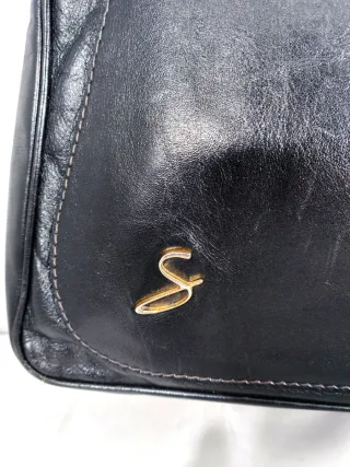 Borsa vintage anni 70 nera