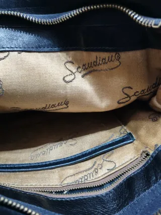 Borsa vintage anni 70 nera