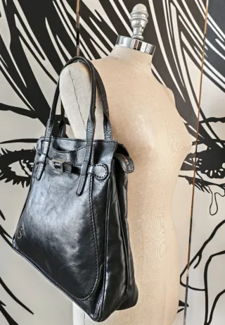 Borsa vintage anni 70 nera