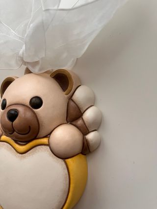 Formella Bimbo Thun Orsetto Teddy con cuore