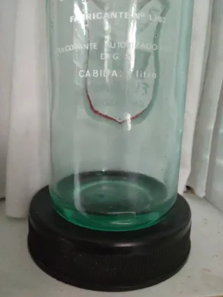 Botella gaseosa IDEAL . F. Ventura. Granollers