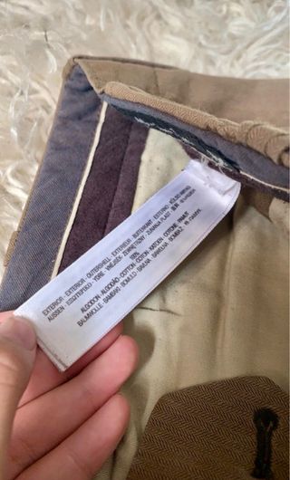 Pantalón marrón largo Massimo Dutti de hombre