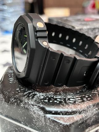 Reloj Casio G-Shock GA-2100 Negro/Verde