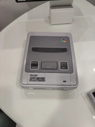 Console Super Nintendo SNES con scatola + 3 giochi