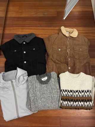 Lote Ropa Niño Chaquetas y Jerseys
