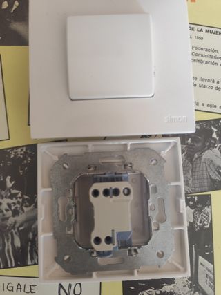 2 x Interruptor Simon 3712 Nuevos