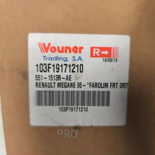 PILOTO INTERMITENTE DERECHO RENAULT MEGANE NUEVO 103F19171210