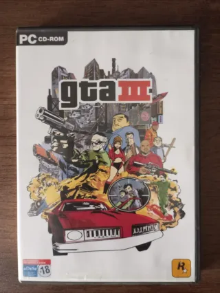Grand Theft Auto III PC CD-ROM
