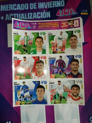 Álbum LALIGA + 17 Cromos Actualización Invierno