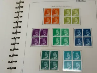 Álbum de Sellos Filabo con sellos año 1981 a 1985