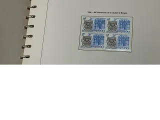 Álbum de Sellos Filabo con sellos año 1981 a 1985