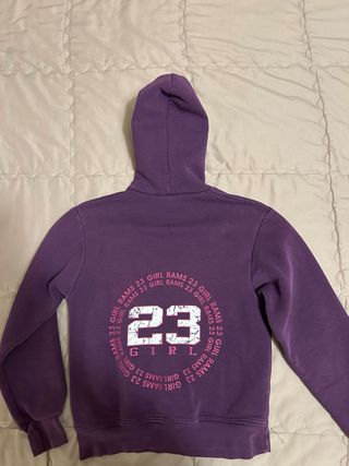 Felpa Rams 23 donna viola