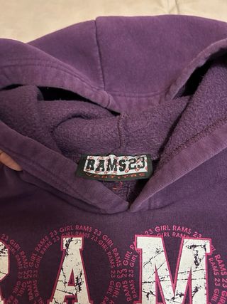 Felpa Rams 23 donna viola