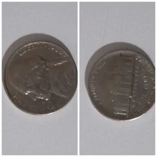 Moneda de 5 centavos de EE. UU. 1966