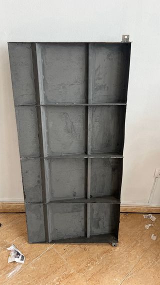 Rampa de hierro móvil con pletinas