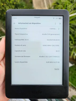 Amazon Kindle 10