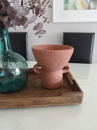 Maceta terracota decorativa