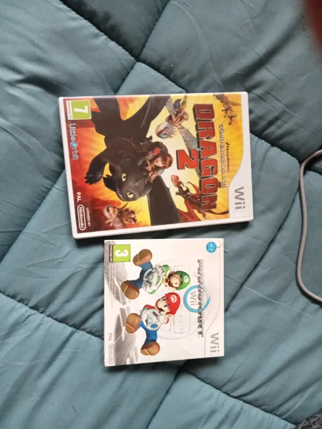 Nintendo Wii Negra + Accesorios y Juegos