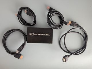 Switch KVM HDMI/USB 2x1 4K