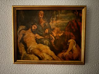 3 Cuadros Religiosos (barniz texturizado)