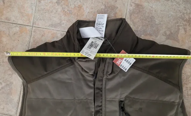 Chaleco caza verde oliva Talla 3XL