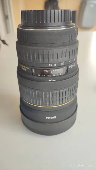 Objetivo Sigma 15-30mm EX DG Aspherical IF, CANON