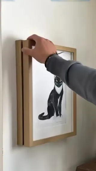 Lote 2 Marcos Hofmann Madera 30x40cm